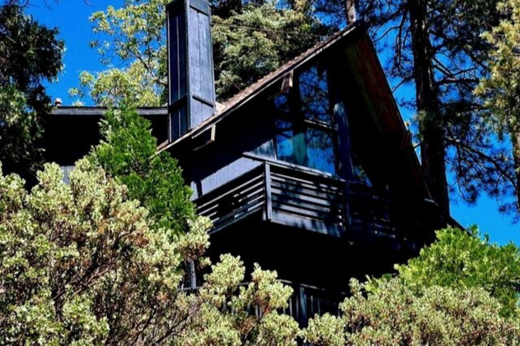 Glimmer Chalet Treetop A-Frame Cabin Lake View Lake Arrowhead Exterior foto